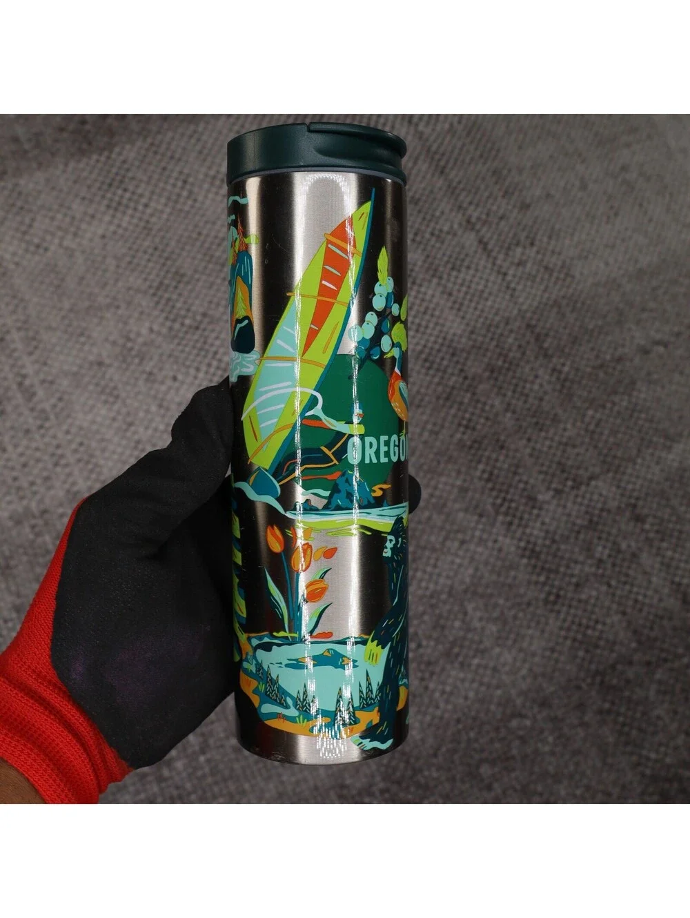2 Starbucks Travel Mug Lot Washington Discovery Las Vegas Been There Series 16oz